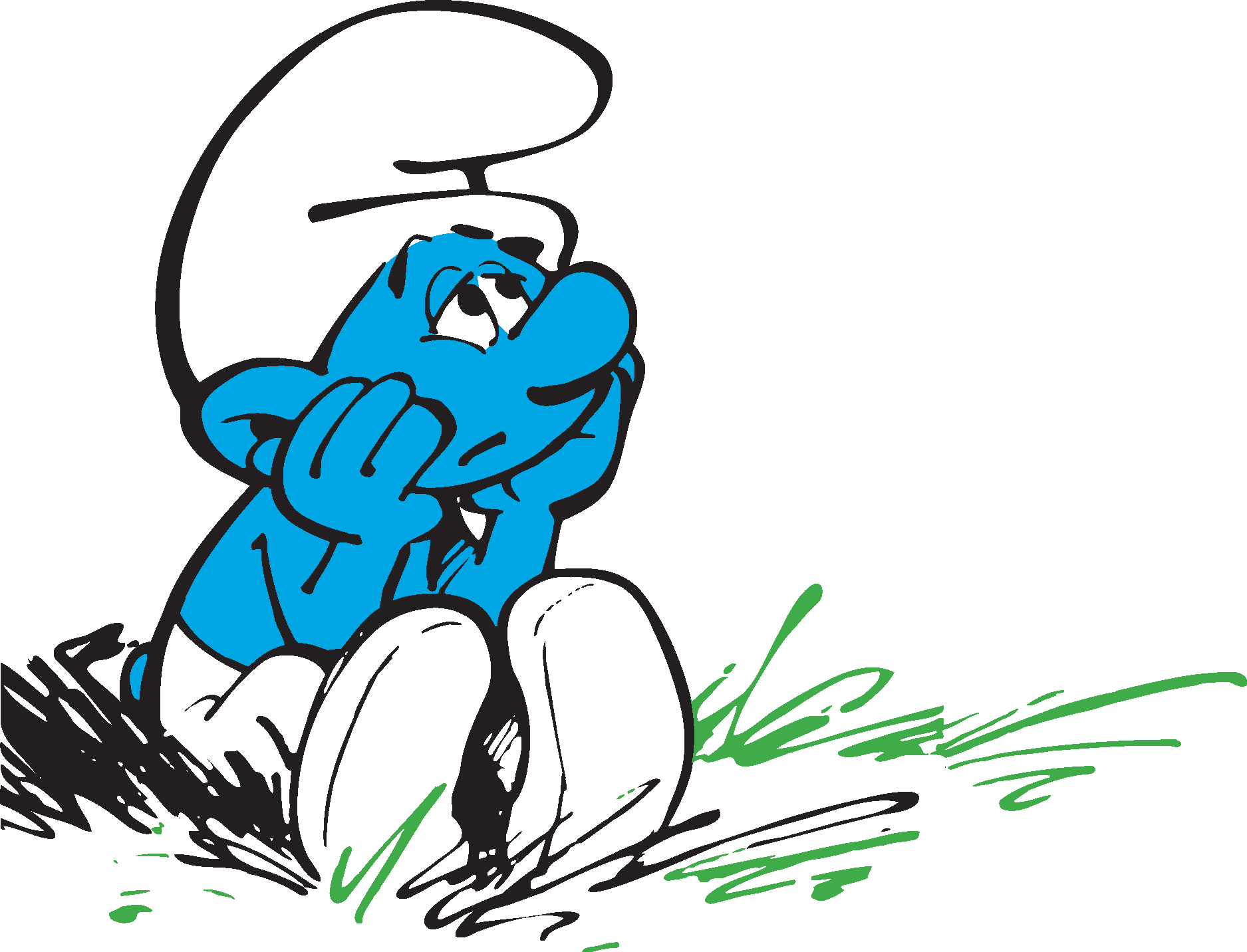 Smurf Logo Vector Logo